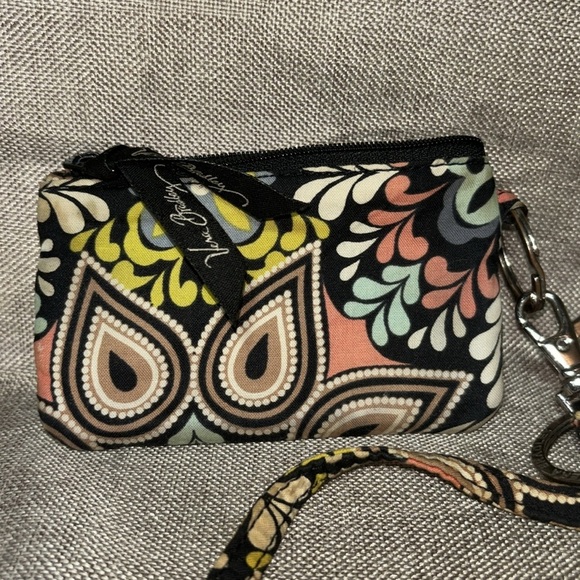 Vera Bradley Zip ID Case with Lanyard Sierra - Picture 3 of 6